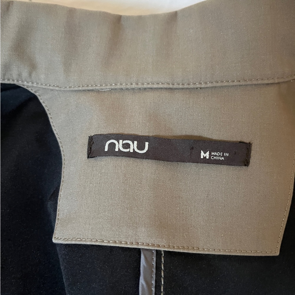 Nau Utility Jacket Patch Pocket Button Front Fiel… - image 2
